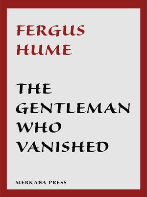 cover image of The Gentleman Who Vanished